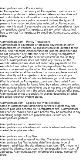 alarmpartsacc privacy