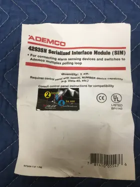 4293SN ADEMCO Serialized Interface Module