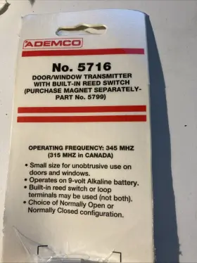 5716 ADEMCO Transmitter #2