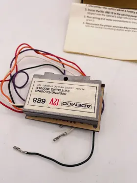 688-12 ADEMCO Closing Switching Module Volt Manual #2
