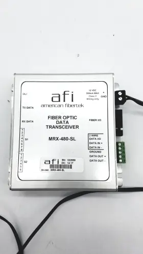 MRX-480-SL AFI American Fibertek Fiber Optic Data Transceiver