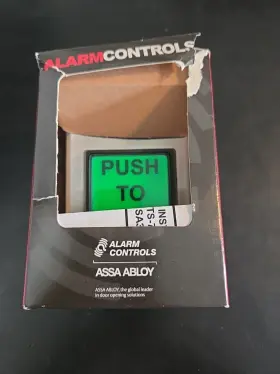 TS-7 ALARM CONTROLS Request Exit Station Assa Abloy