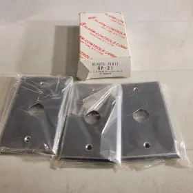 RP-21 ALARM CONTROLS Remote Plate Steel Pack