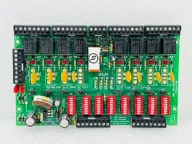 APD8 ALARMSAF Power Outputs Distribution Board