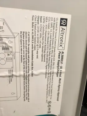 300ULX ALTRONIX Power Supply Charger Plans