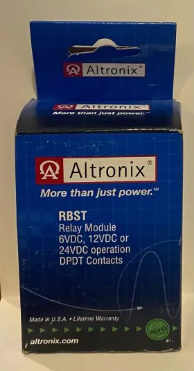 Rbst ALTRONIX Relay Module Operations Contacts