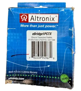 782239949670 ALTRONIX Ebridge Transceiver Ip Coax
