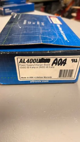 AL400ADA ALTRONIX Power Supply Charger Board