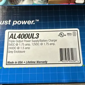 AL400UL3 ALTRONIX Power Supply Battery Charger