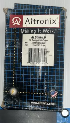 AL600ULB ALTRONIX Power Supply Distressed Box Nos #2