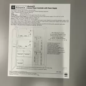 MAXIMAL75F ALTRONIX Access Power Controller #3