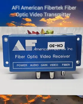MT-10 AMERICAN FIBERTEK Afi Fiber Optic Video Transmitter