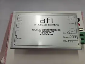 MT-89CA-AX AMERICAN FIBERTEK Afi Aiphone Intercom Audio Video