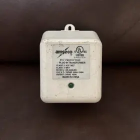 AMSECO XR2440 Led Transformer Volt Ac Alarm Power Supply