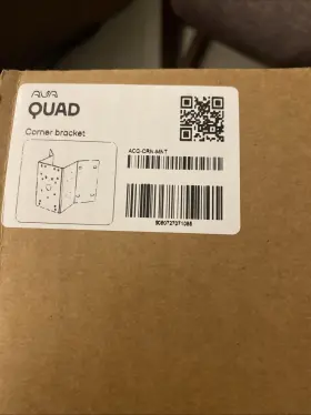 850-1049A AVA Quad Wall Mount Bracket Acq Wal Corner Crn #3