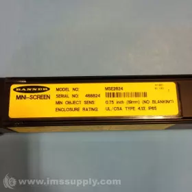 MSE2824 BANNER Mini Screen Anodized Emitter Usip #3