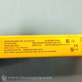 SLSE14-900Q8 BANNER Light Curtain Resolution Usip #2