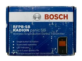 Rfpb-sb BOSCH Radion Panic Wireless Single Duress Transmitter