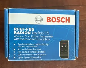Bosch B810k Rfkf-fbs Radion 4-button Wireless Keyfob