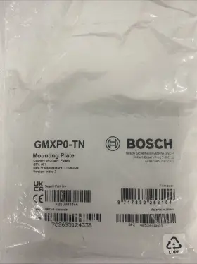 GMXP0-TN BOSCH Mounting Plate Isn Seismic Detectors