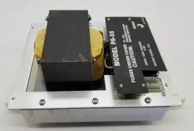 PS-35 CERBERUS PYROTRONICS Power Supply Nameplate #2
