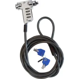 A02029 CODI WORLDWIDE Master Key Combination Cable Lock Steel