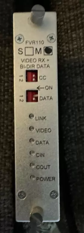 FVR110 COMNET Video Receiver Power Supply #3
