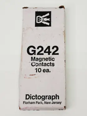 G-242 DICTOGRAPH Security Magnetic Contacts #2