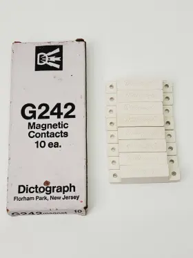 G-242 DICTOGRAPH Security Magnetic Contacts
