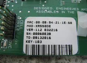 XR550DE DMP Security Alarm Panel Control Circuit Board #2