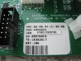 XR550DN DMP Security Alarm Panel Control Circuit Board #2