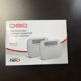 HS2LCDRFP9ENGN DSC Power Neo Hardwire Keypad Transceiver