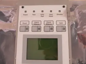 3-CPU EDWARDS Fire Alarm Display Module Board #3