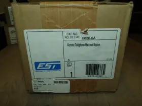 6830-6A EDWARDS / EST Remote Telephone Handset Warden Station