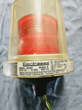 225XST ELECTRARAY Federal Signal Hazadous Strobe Light #2