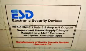 SPS-6.5M4E ELECTRONIC SECURITY DEVICES Esd Supervised Power #3