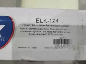 ELK-124 ELK Channel Recordable Voice Annnunciator Module #3