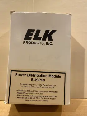 ELK-PD9 ELK Power Distribution Module Protected Outputs Led