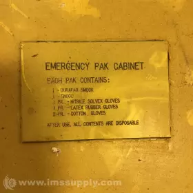 1760062 ENCON Emergency Pak Cabinet Usip