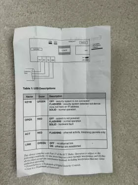 EVL-3EZ EYEZON Envisalink Internet Control Module Security #3