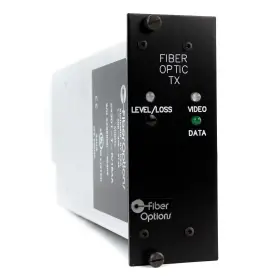 2431-T-R-1BAA FIBER OPTIONS Video Data Transmitter