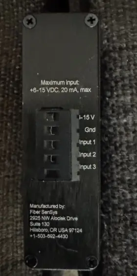 2X2MM-ST FIBER SENSYS Optical Switch Connector #2