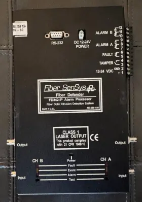 FD342-IP FIBER SENSYS Defender Alarm Processor