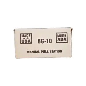 BG-10 FIRE-LITE Nos Alarms Manual Station