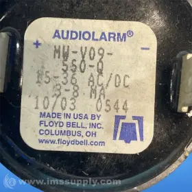 MW-V09-550-Q FLOYD BELL INC Audiolarm Indicator Buzzer Fnip #2