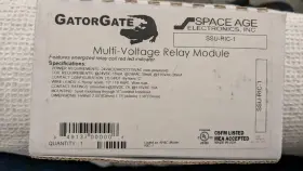 SSU-RIC-1 GATOR GATE Box Mount Voltage Control Relay Spdt