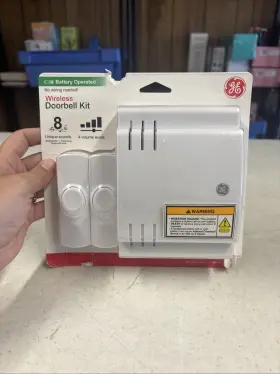 19297 GE Wireless Doorbell Battery Volume Levels Kit