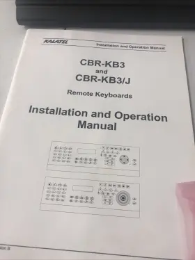 CBR-KB3 GE Kalatel Security Remote Keyboard #3
