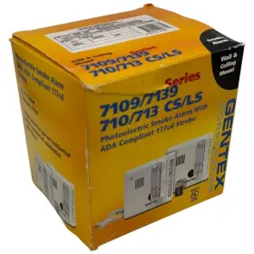 7109LS GENTEX CORPORATION Photoelectric Alarm Strobe Box