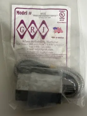 GRI-4532 GEORGE RISK INDUSTRIES Overhead Door Switch #3